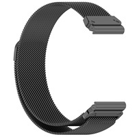 Bracelet de montre milanais à libération rapide pour Garmin Fenix 8/7/6/5, Venu 2/3/4, Forerunner 245/255/965, bracelet magnétique en acier inoxydable