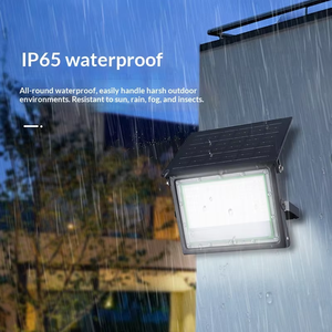 Projecteurs solaires LED professionnels IP65, construction en fer, télécommande réglable, certifiés CE pour la construction routière et l'exploitation minière - Product Image 2