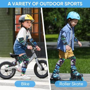 Équipement de protection pour les genoux et les coudes pour le sport, le basketball, le cyclisme, patinage antidérapant, protections pour les genoux et les coudes pour enfants, garçons et filles - Product Image 4
