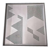 Tôle perforée en acier inoxydable à trous ronds personnalisés, plaque décorative perforée pour grille de haut-parleur et filtration