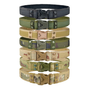Cinturón de Moda para Hombre, Nuevo Estilo, Cinturón de Liberación Rápida, Cinturón de Camuflaje para Caza al Aire Libre - Product Image 1
