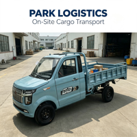 Camioneta Eléctrica de Nueva Energía con Carga Rápida, Mini Vehículo Utilitario Eléctrico, Nueva Camioneta Eléctrica con Caja de Carga