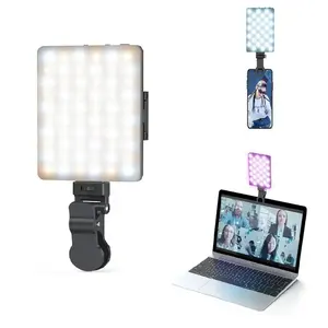 Clip-On Highlight LED-Fülle Licht professionelles Make-Up-Smartphone Selfie Fotografie-Licht für Handy