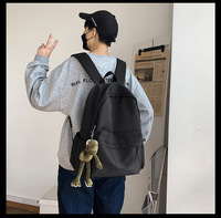 Sac à dos Oxford unisexe grand format - Sac de style coréen tout-en-un pour les trajets sur le campus et les courts séjours - Sac à dos durable pour ordinateur portable 36-59L