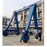 Grue mobile à faisceau unique de 3t à 20t, modèle en caoutchouc robuste pour portique, livraison gratuite