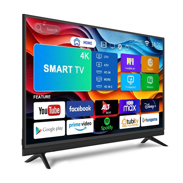 Fabricante 4k Uhd Qled Smart TV Webos 24 32 43 50 55 65 70 75 80 85 98 Pulgadas LED 2k FHD Android google Con Wifi Smart TV