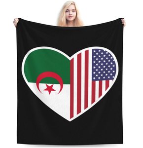 Couverture Algérie en flanelle toutes saisons pour canapé, lit et cinéma – Taille complète - Product Image 3
