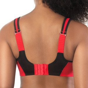 Ladymate ODM/OEM Sujetador Deportivo Mujer Acolchado Correas cruzadas Activewear Deportes Sujetador de talla grande Cobertura completa Yoga Fitness Bra - Product Image 6