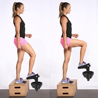 Barre d'entraînement Tibialis pour l'entraînement de l'articulation de la cheville Tibialis assise Barre de tige portable réglable pour la salle de sport à domicile et l'usage professionnel