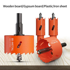 Comprimento total Multi-Funcional Duplo-Metal do bocado de broca 16-200mm 60mm para a placa plástica da gipsita do PVC do Woodworking e a folha do ferro - Product Image 2