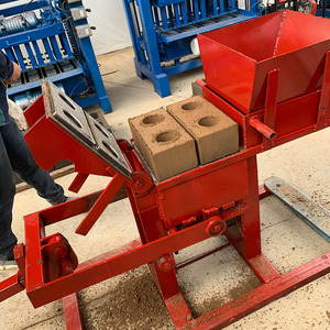 Ép thủy lực makiga 2-25 đất sét ổn định đất trái đất lồng vào nhau khối gạch làm giá máy để bán Trung Quốc - Product Image 6