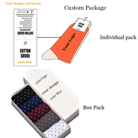 Chaussettes habillées intemporelles à pois pour hommes, respirantes, personnalisées, avec rayures fantaisie et design coloré en blocs, vente en gros