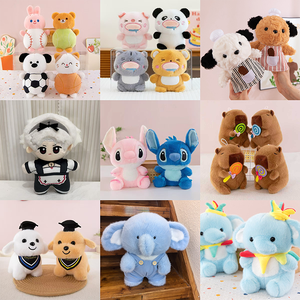 Peluche Capybara Guitare Toutes Séries Machine à Griffes 8 Pouces Super Douce Meilleure Vente pour Cadeau d'Anniversaire - Product Image 3