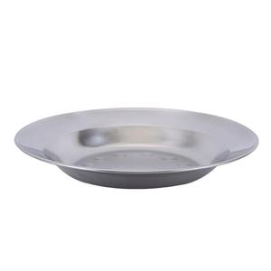 Platos redondos de acero inoxidable, plato hondo para servir comida, para fiestas y uso doméstico - Product Image 5