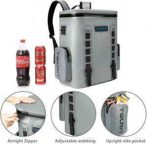 कस्टम लोगो बड़ा इन्सुलेट थर्मल लंच बैग पोर्टेबल फोल्डिंग पिकनिक कूलर आउटडोर ढहने वाला इन्सुलेट हो सकता है - Product Image 3