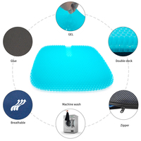 Coussin de siège en gel pour chaise de bureau et voiture