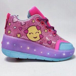 Chaussures de Skate à <span class=keywords><strong>roulettes</strong></span> rechargeables LED pour enfants, <span class=keywords><strong>baskets</strong></span> de Sport à une roue, bon marché - Product Image 5