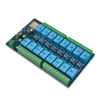 Module de relais 16 canaux ESP32 avec alimentation DC5V, carte de développement LC-Relay-ESP32-16R-D2 10A pour développement secondaire