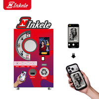 Impresora de Fundas para Teléfonos con Pantalla Táctil Inteligente INKELE, Máquina Expendedora Automática Personalizada con Sistema de Pago con Monedas