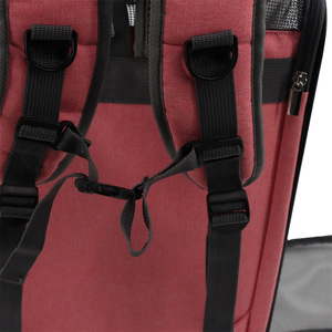 Mochila Transpirable para Mascotas, Bolsa de Transporte Plegable para Perros y Gatos, con Malla, para Viajes al Aire Libre, Capacidad de 10 Kg - Product Image 3