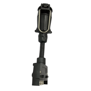 Nuevo Adaptador de Enchufe Plano de 7 Vías para Remolques, Conector de Enchufe Redondo Grande de Estilo Europeo de 7 Pines para Camiones y Remolques - Product Image 2