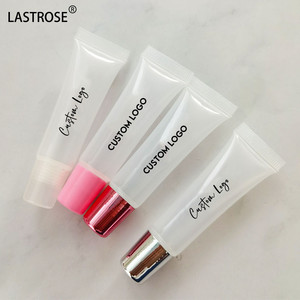 <span class=keywords><strong>Tube</strong></span> de brillant à lèvres <span class=keywords><strong>transparent</strong></span> en <span class=keywords><strong>plastique</strong></span>, mini <span class=keywords><strong>tube</strong></span> souple, personnalisable avec votre logo, OEM/ODM, vente chaude - Product Image 3