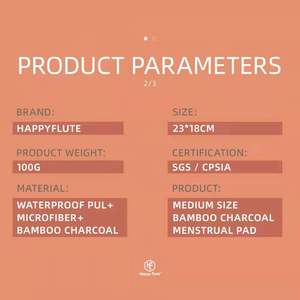 Meilleure serviette menstruelle lavable pour dames, <span class=keywords><strong>serviettes</strong></span> <span class=keywords><strong>hygiéniques</strong></span> réutilisables, tampons en tissu avec doublure en bambou, tampon pour maman pour la journée des femmes - Product Image 3