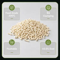 Premium Flushable Biodegradable Environmentally Friendly Natural Tofu Cat Litter Wholesale Bulk Supply Factory