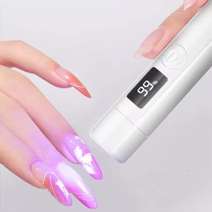โคมไฟเล็บยูวี LED แบบพกพา เครื่องอบเล็บขนาดเล็ก แสงยูวีสำหรับเล็บ โคมไฟ LED สำหรับทำเล็บ โคมไฟอบเล็บสำหรับร้านทำเล็บ - Product Image 4