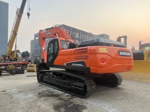 Doosan รถขุดตีนตะขาบ DX340LC ประสิทธิภาพสูง34ตันเครื่องขุดไฮดรอลิกเครื่องยนต์เวลาต่ำเกียร์ปั๊มสต็อก - Product Image 6