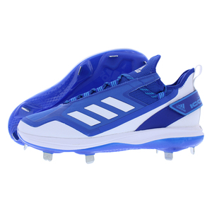 Chaussures de football Adidas Icon 7 Boost pour homme, couleur blanc/bleu royal/bleu solaire |   100% authentique - Product Image 1