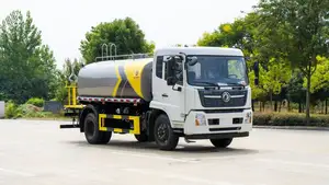 Mục đích Đặc biệt xe nhà sản xuất dongfeng 15000l thép không gỉ đường xe tải phun nước