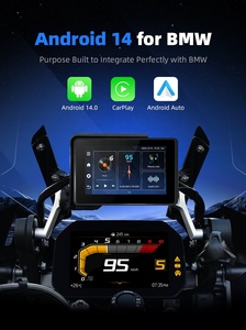 GPS <span class=keywords><strong>moto</strong></span> 1000 nits lisible en plein soleil pour <span class=keywords><strong>BMW</strong></span>, Android 14.0, 4G+64G, Carplay sans fil, Android Auto, 5 pouces, étanche IP67 - Product Image 3