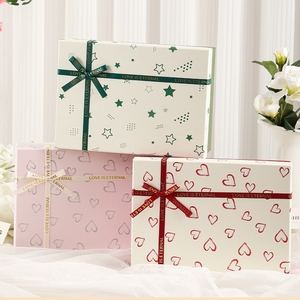 Caja de Regalo Explosiva y Exquisita, Caja de Papel con Estampado en Caliente, Caja de Papel con Lazo, Venta al por Mayor de Cajas de Papel con Diseño de Amor - Product Image 4