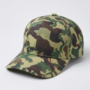 Casquettes de baseball imperméables à 6 panneaux en toile cirée/huilée, design ajustable, avec patch en cuir personnalisé et étiquette à boucle - Product Image 1