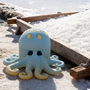 Jinlin Octopus Shape Zinc Alloy <b>Grinder</b> Creative Marine Animal Tobacco <b>Grinder</b> Large Size 100MM-3 - Product Image 1