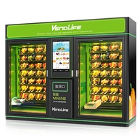 Op Maat Gemaakte Zelfbediening Volautomatische Verse Gezonde Voedselautomaat Te Koop
