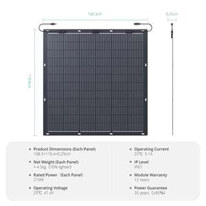 Système solaire tout-en-un 800W pour balcon domestique, technologie PERC à demi-cellules, prêt à l'emploi, pour le marché allemand, compatible avec les balcons vitrés - Product Image 2