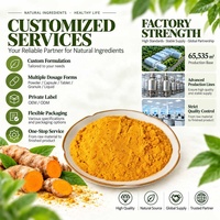 Poudre de curcuma Crownsea, poudre d'épice végétale, poudre de curcuma en marque privée pour les usines de fabrication de produits nutritionnels et de santé