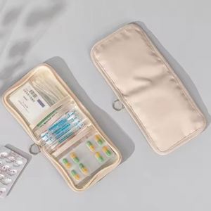 <b>Mini</b> Medical <b>Pouch</b> Small Cosmetic Bag Travel Organizer Makeup Bag Coin Purse Lipstick Storage <b>Pouch</b> Purse - Product Image 1