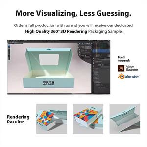 Geri Dönüştürülebilir Özel Kendinden Yapışkanlı Açma Şeritli Fermuarlı Katlanabilir Hediye Kutusu Özel Baskılı Logolu Posta Kutusu - Product Image 5