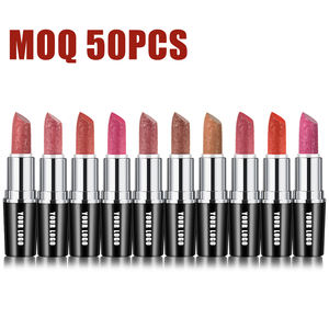 プライベートブランド 長持ちパールリップスティック 低MOQ カスタムロゴ 防水 落ちにくい ベルベット仕上げ リップスティックサプライヤー - Product Image 3