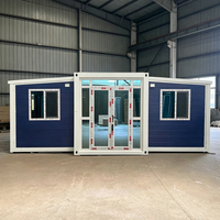 Nouvelle Villa Modulaire Préfabriquée Pliable et Détachable à Deux Étages, 40 pieds, 2 Chambres, Haute Intensité, Modèle 2026
