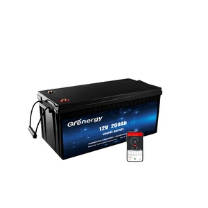 Smart APP 12V Lifepo4 Batería Impermeable 12,8 V 100Ah Lifepo4 Batería 150Ah 200Ah 300Ah RV Carrito de golf Baterías de iones de litio - Product Image 2