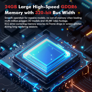 Tarjeta Gráfica GPU RTX A5000 de 24GB GDDR6 con Ventilador Turbo Único para Aprendizaje Profundo e IA, para Estaciones de Trabajo de Escritorio (Venta al Por Mayor) - Product Image 4