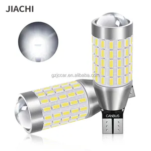 JIACHI-bombilla Led superbrillante T15, sin Error, W16W, Canbus, Rohs, 12-24V, blanco, marcha atrás, T15