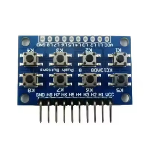 Eletechsup KC13A08, placa de botón disparador de 8 teclas, módulo de teclado para PLC MCU AVR ARM LED Breadboard electrónico DIY - Product Image 1