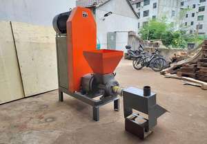 เครื่องทำถ่านอัดแท่งชีวมวลอัตโนมัติแบบไร้ควันจากกิ่งไม้ เศษไม้ ฟาง มะพร้าวเปลือก ขี้เลื่อย และคาร์บอน - Product Image 6