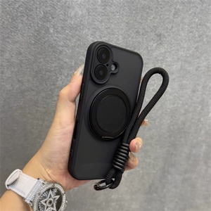 เคสโทรศัพท์แบบหมุนได้ 360 องศา พร้อมที่จับวงแหวนสำหรับ iPhone 17 Pro Max  พร้อมขาตั้งแม่เหล็ก - Product Image 3
