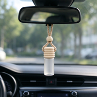 Diffuseur d'aromathérapie pour voiture, flacon diffuseur d'aromathérapie, flacon de parfum pour voiture 5ml, diffuseur de voiture suspendu en gros